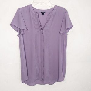 Ann Taylor Factory Short Sleeve Blouse